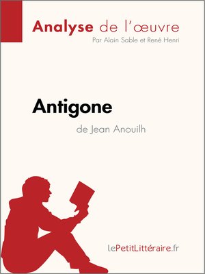 cover image of Antigone de Jean Anouilh (Analyse de l'oeuvre)